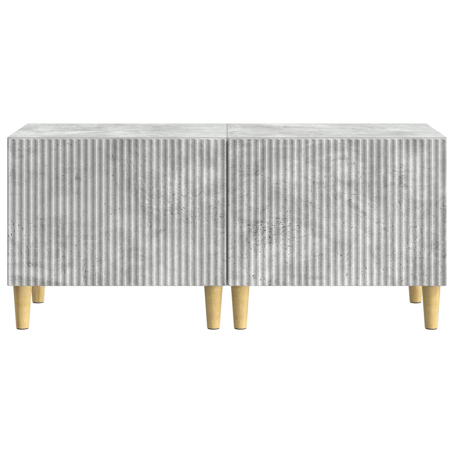 TV Cabinet Concrete Grey Engineered Wood