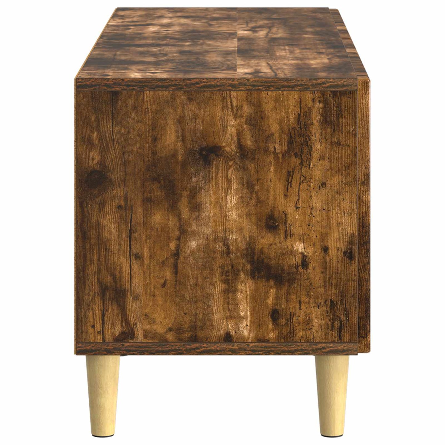 TV Cabinet Smoked Oak Engineered Wood