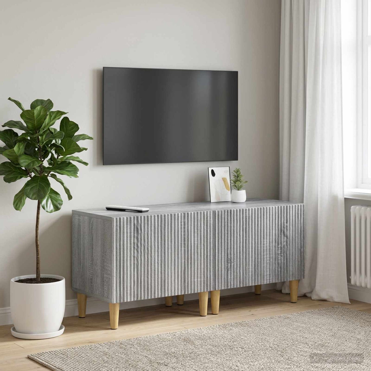 TV Cabinet Grey Sonoma Engineered Wood