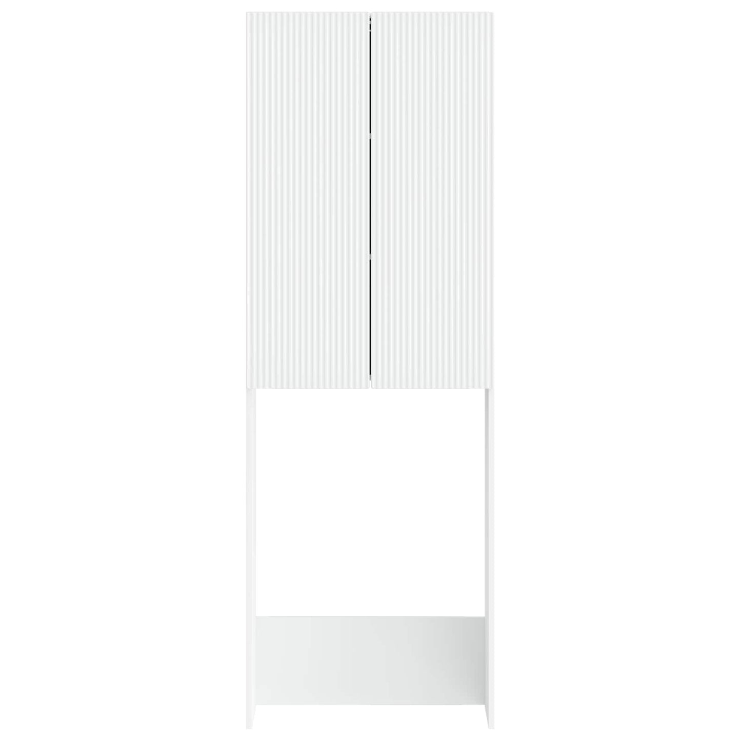 Toilet Cabinet ARNHEM White 66 x 25.5 x 190 cm Engineered Wood