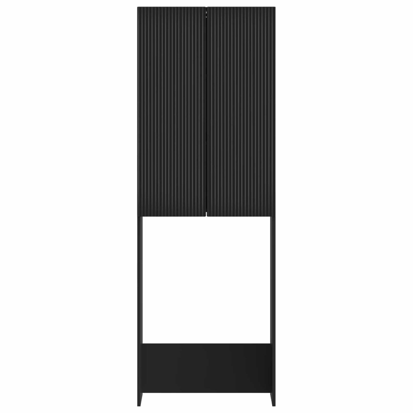 Toilet Cabinet ARNHEM Black 66 x 25.5 x 190 cm Engineered Wood