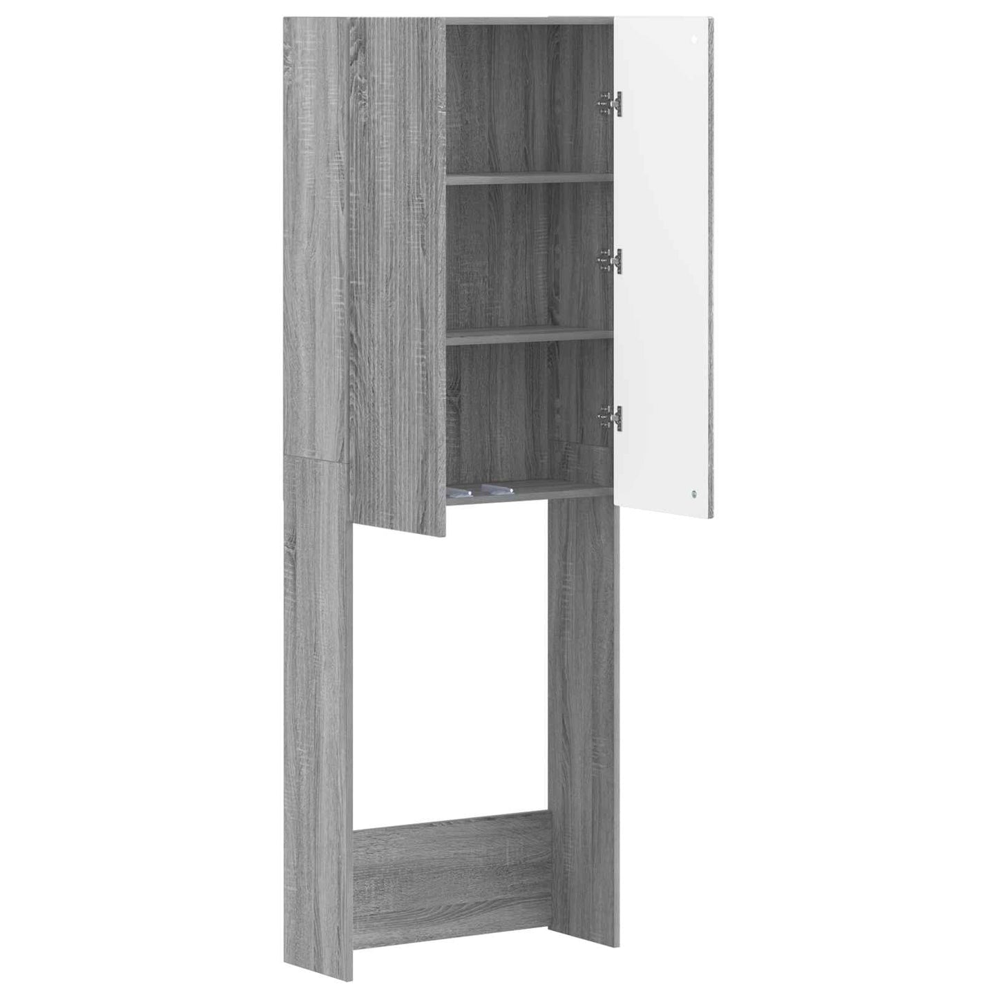 Toilet Cabinet ARNHEM Grey Sonoma 66 x 25.5 x 190 cm