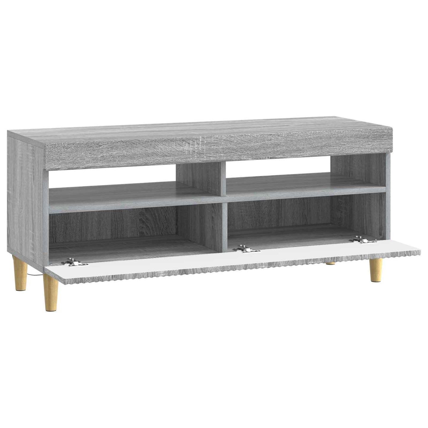 LED TV Cabinet Grey Sonoma Engineered Wood