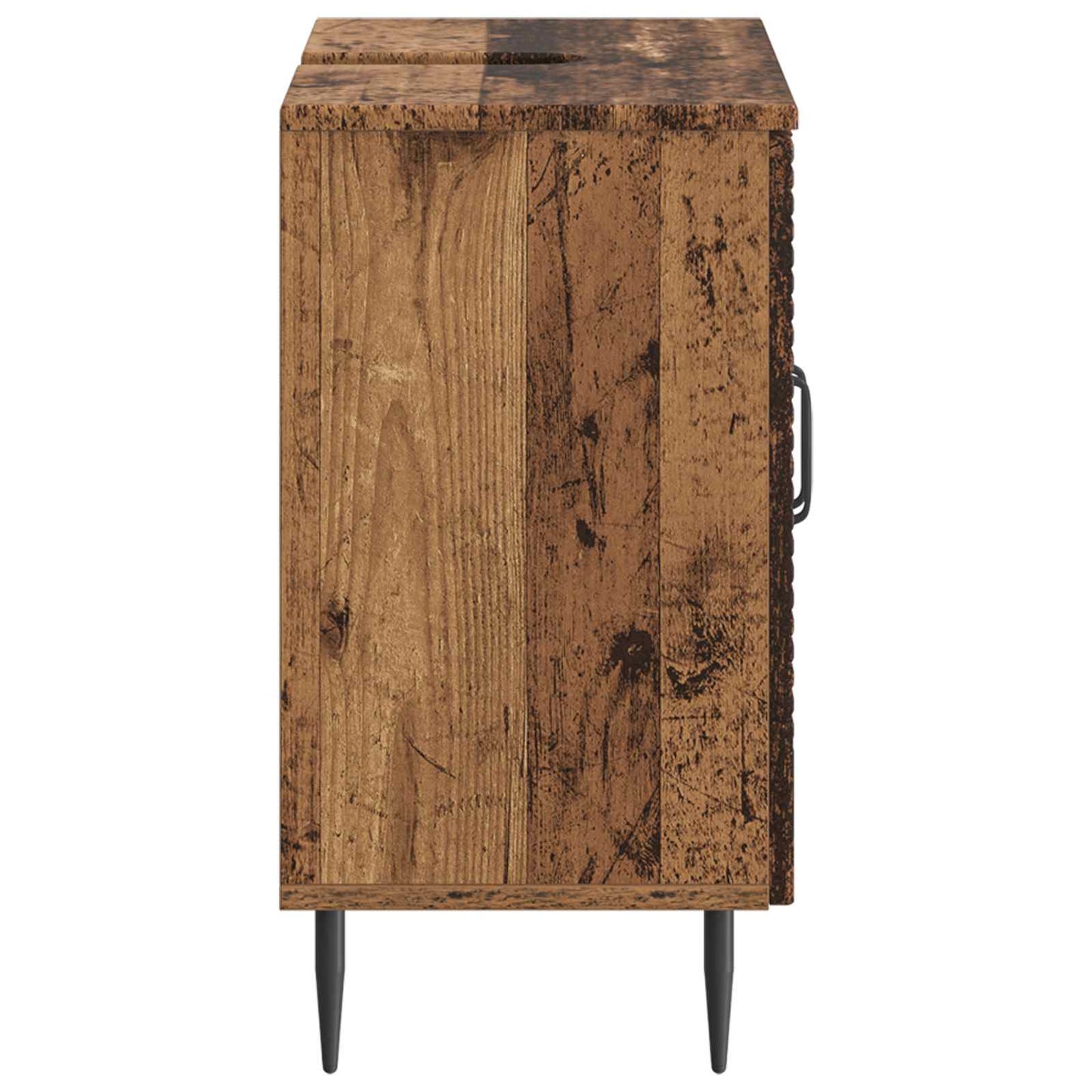 Bathroom Sink Cabinet HAARLEM Old Wood 59.5 x 31.5x 59 cm