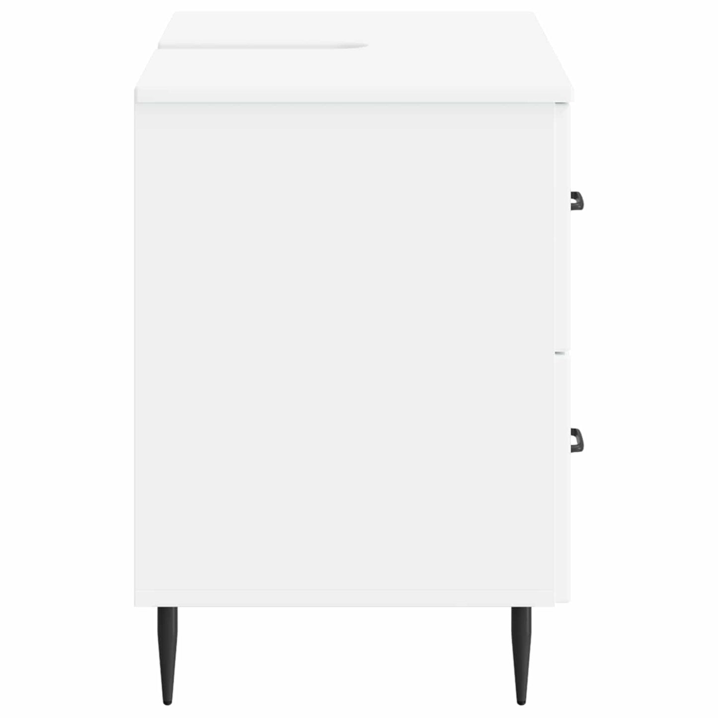 Bathroom Sink Cabinet HAARLEM White 82 x 41x 58.5 cm