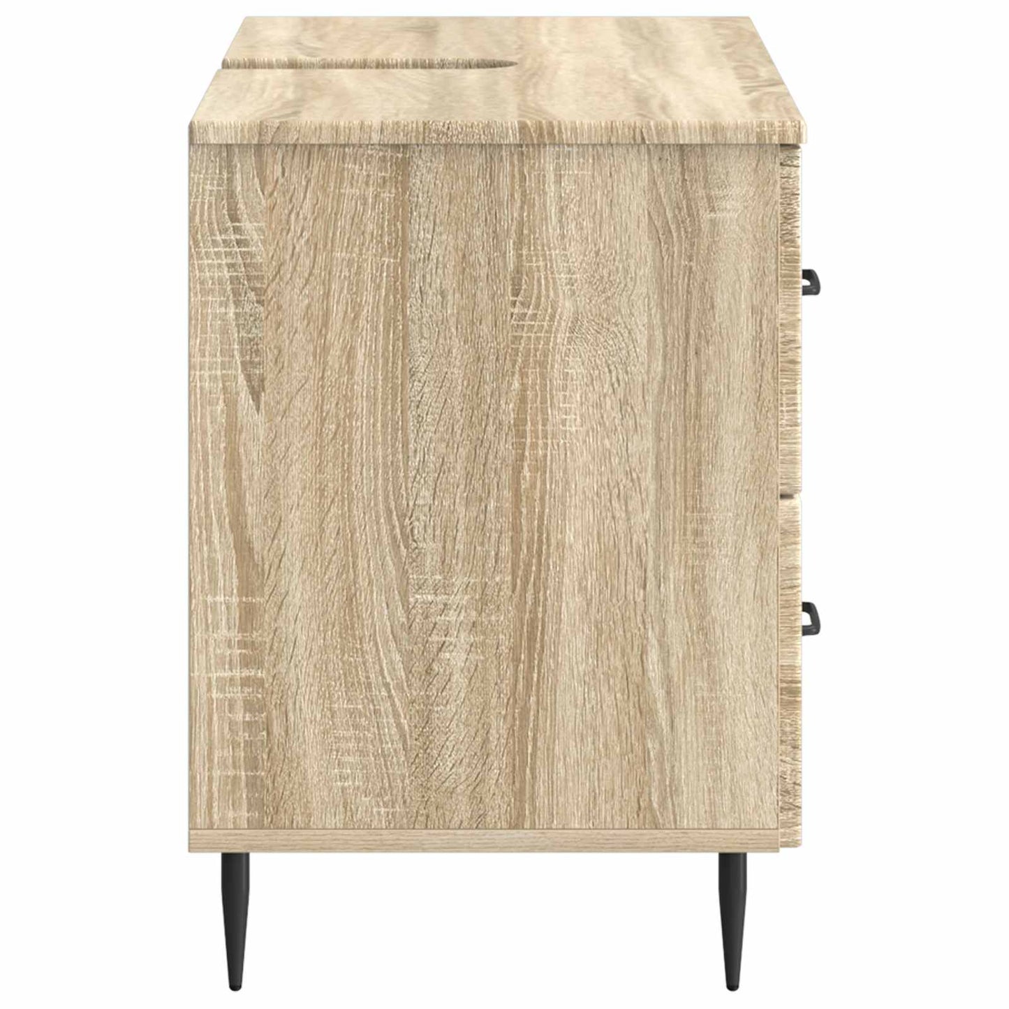 Bathroom Sink Cabinet HAARLEM Sonoma Oak 82 x 41x 58.5 cm