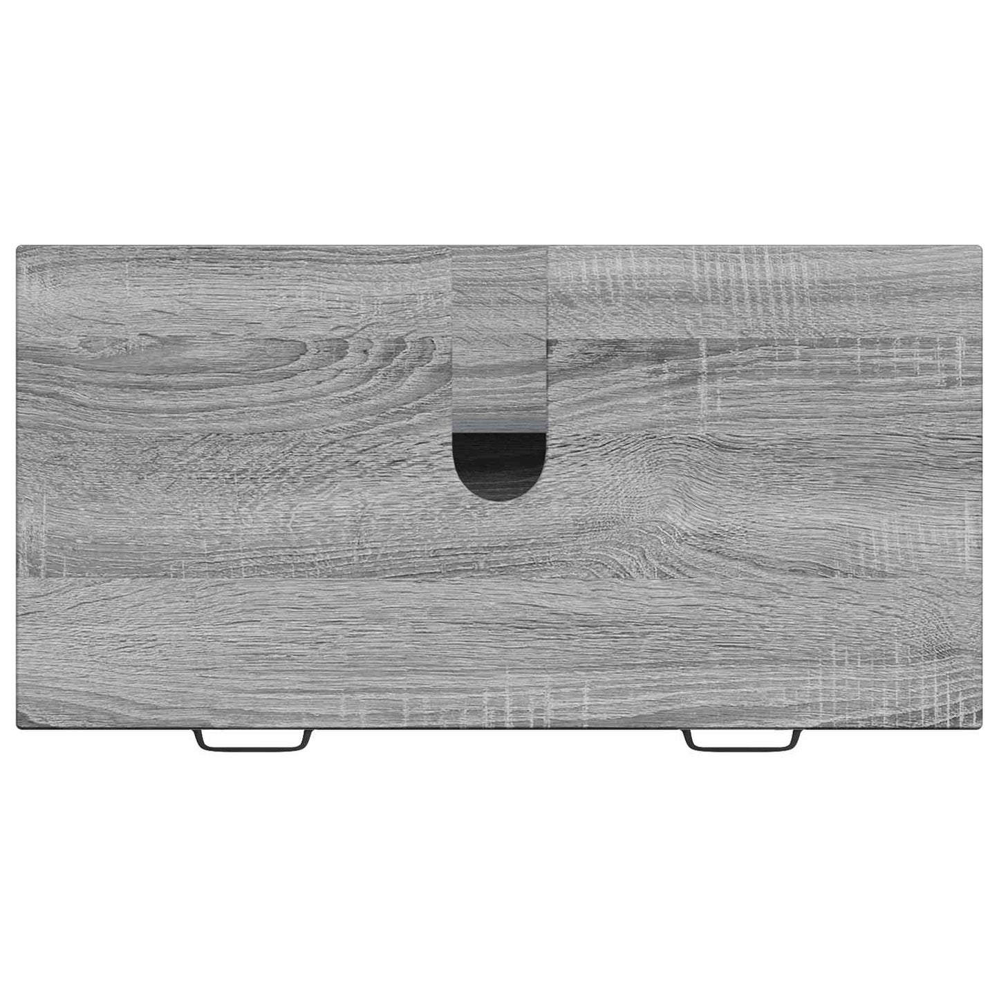 Bathroom Sink Cabinet HAARLEM Grey Sonoma 82 x 41x 58.5 cm
