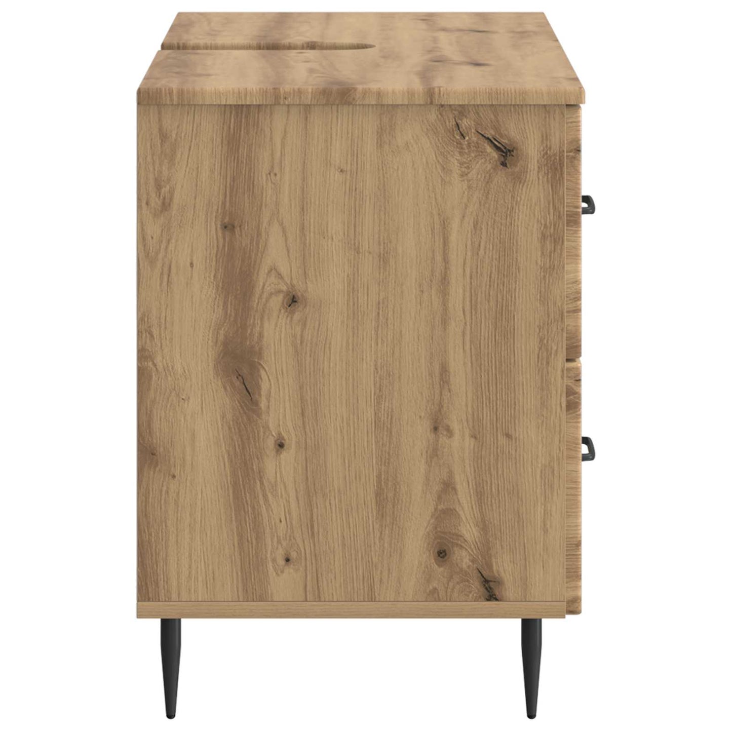 Bathroom Sink Cabinet HAARLEM Artisan Oak 82 x 41x 58.5 cm