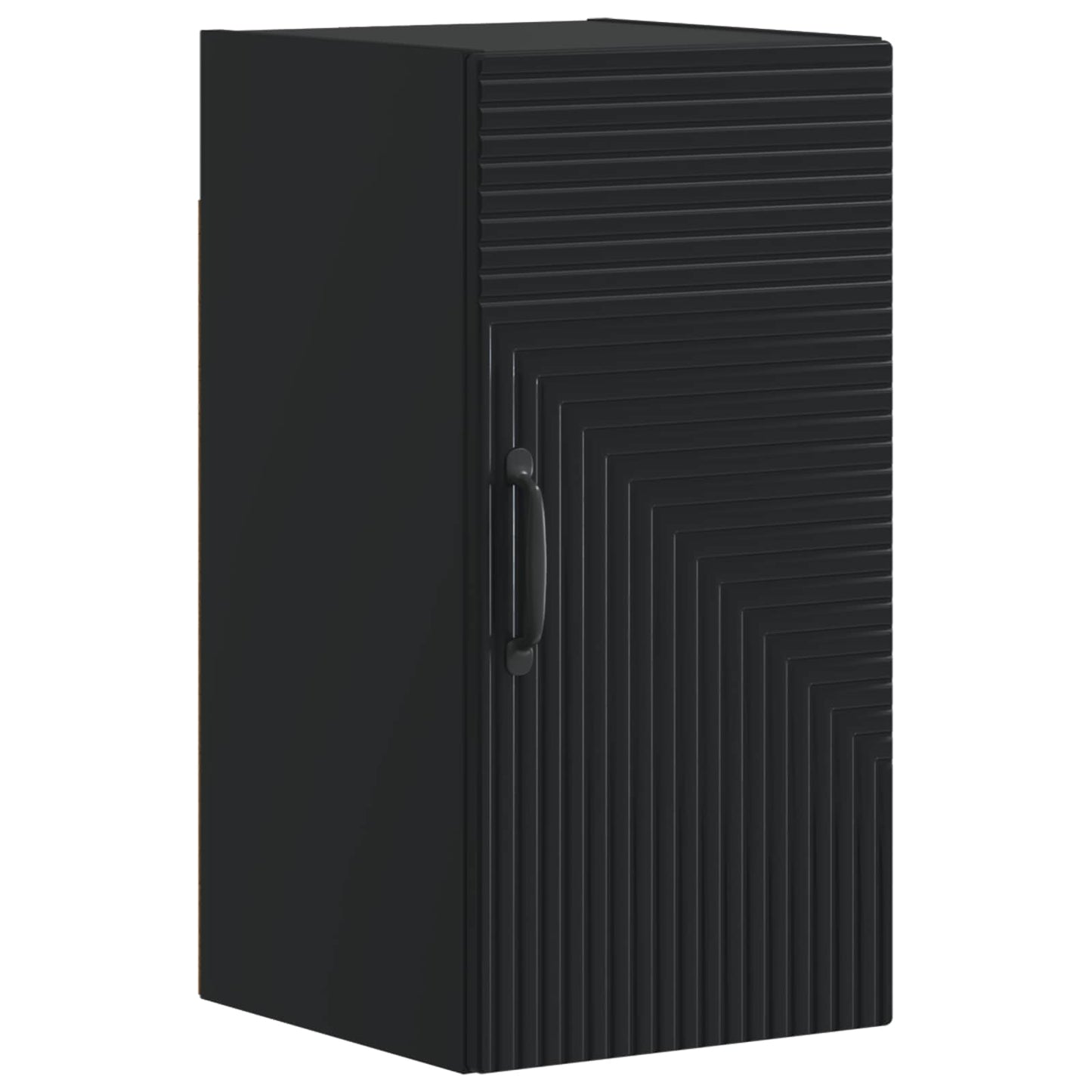 Bathroom Wall Cabinet HAARLEM Black 30 x 31 x 59 cm
