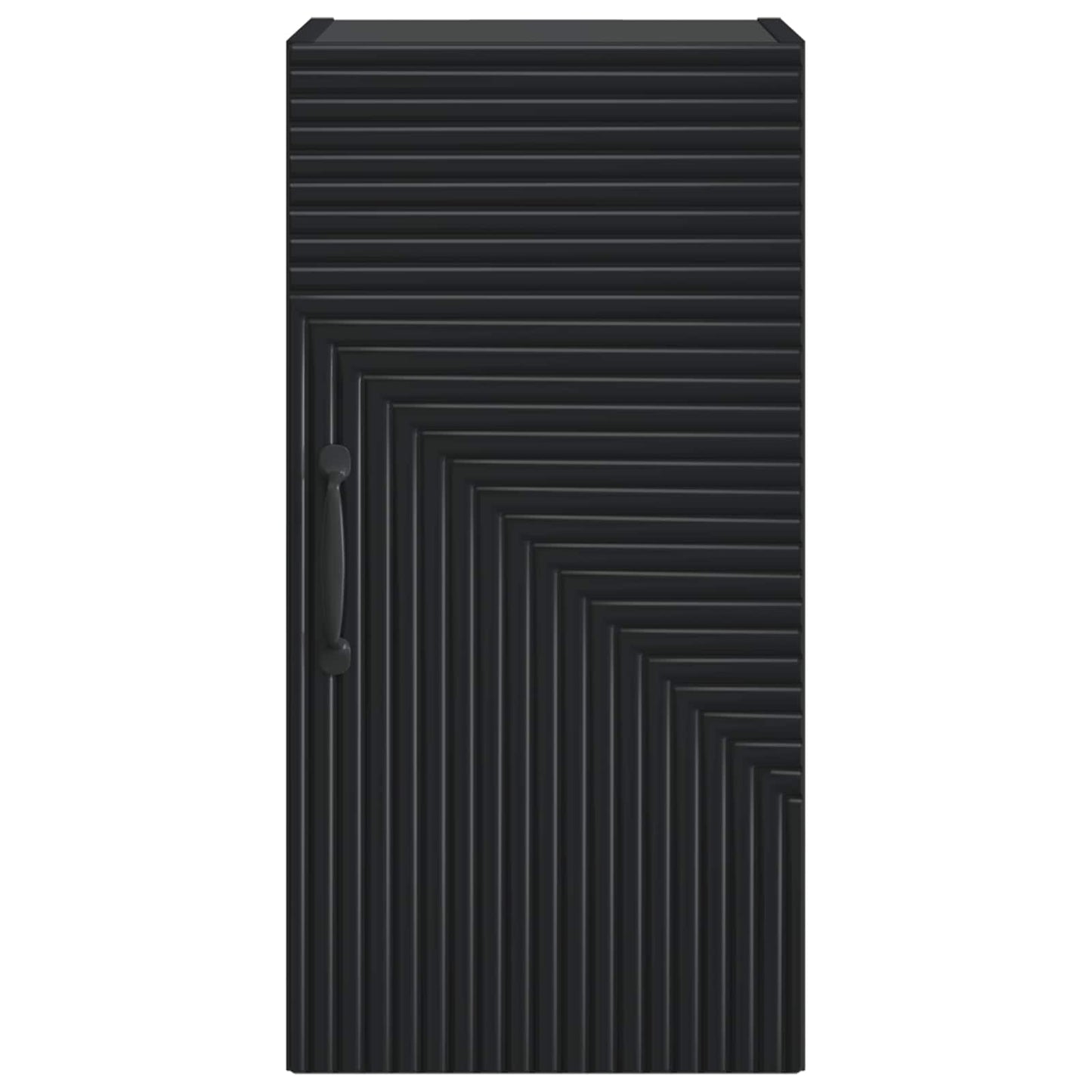 Bathroom Wall Cabinet HAARLEM Black 30 x 31 x 59 cm