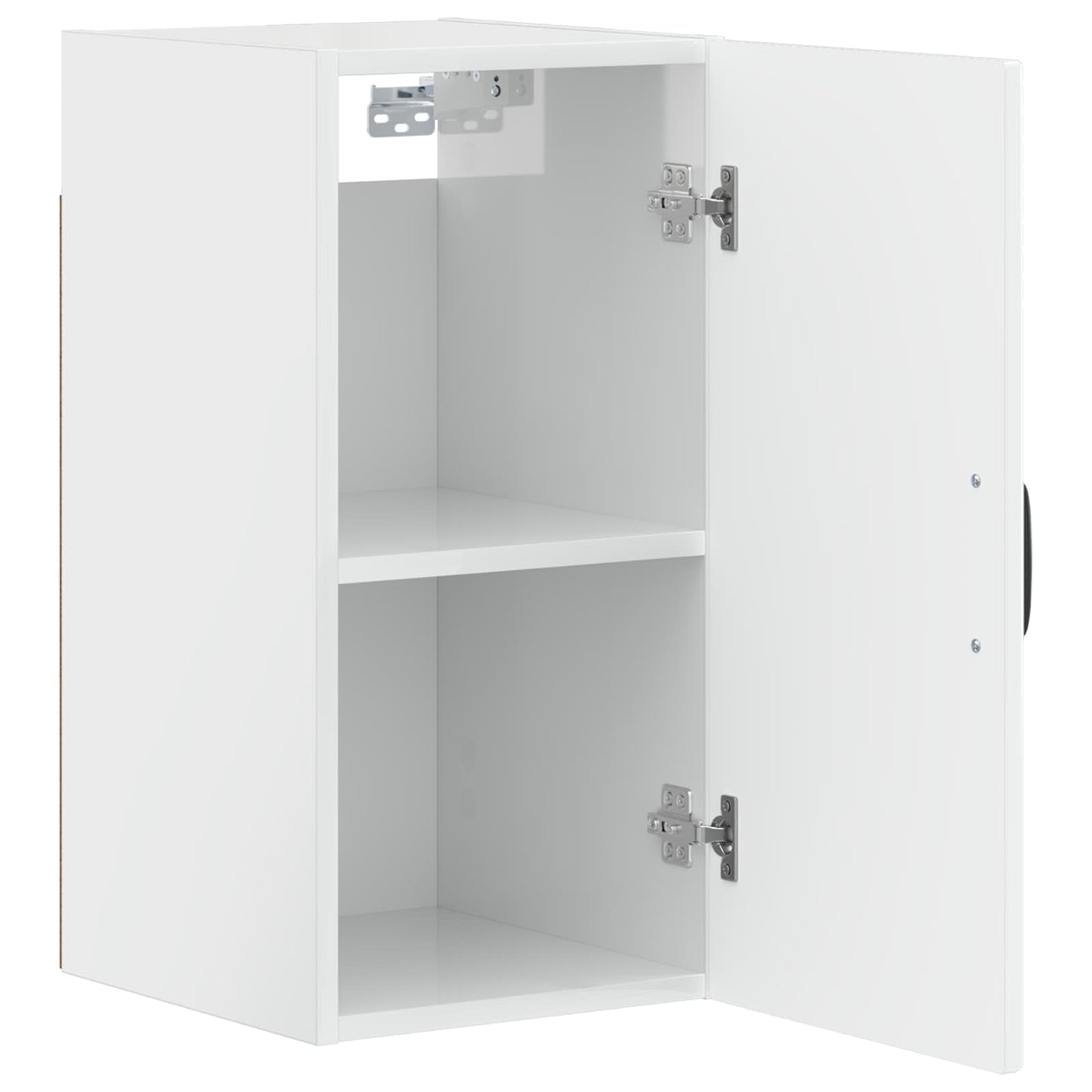 Bathroom Wall Cabinet HAARLEM High Gloss White 30 x 31 x 59 cm