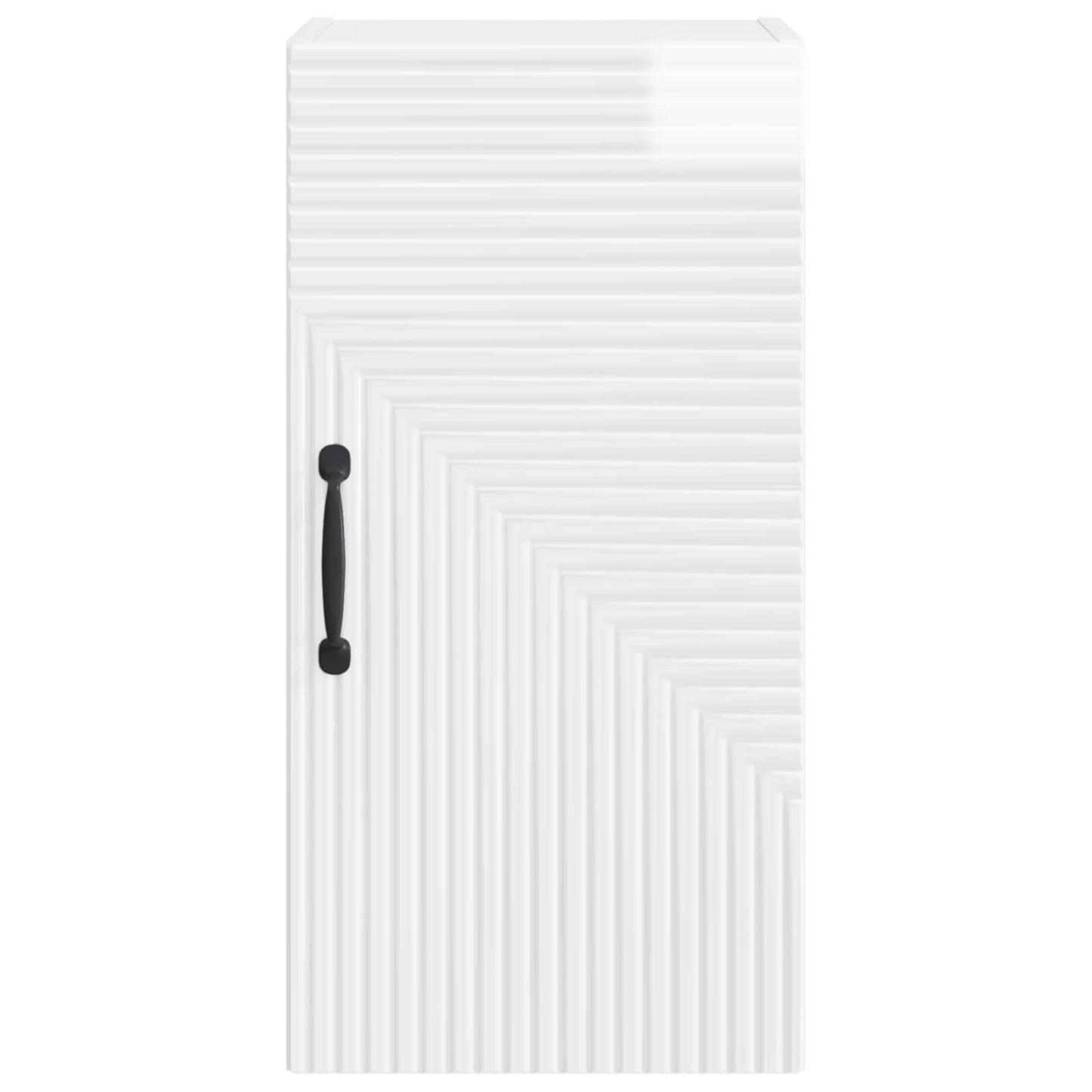 Bathroom Wall Cabinet HAARLEM High Gloss White 30 x 31 x 59 cm