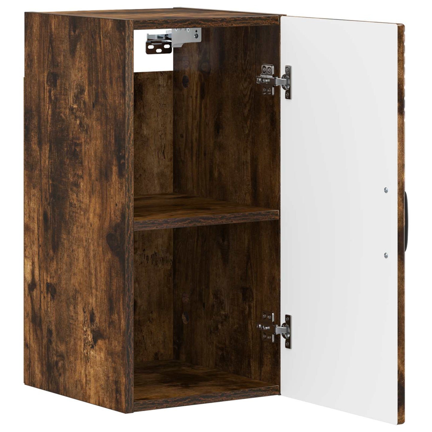 Bathroom Wall Cabinet HAARLEM Smoked Oak 30 x 31 x 59 cm