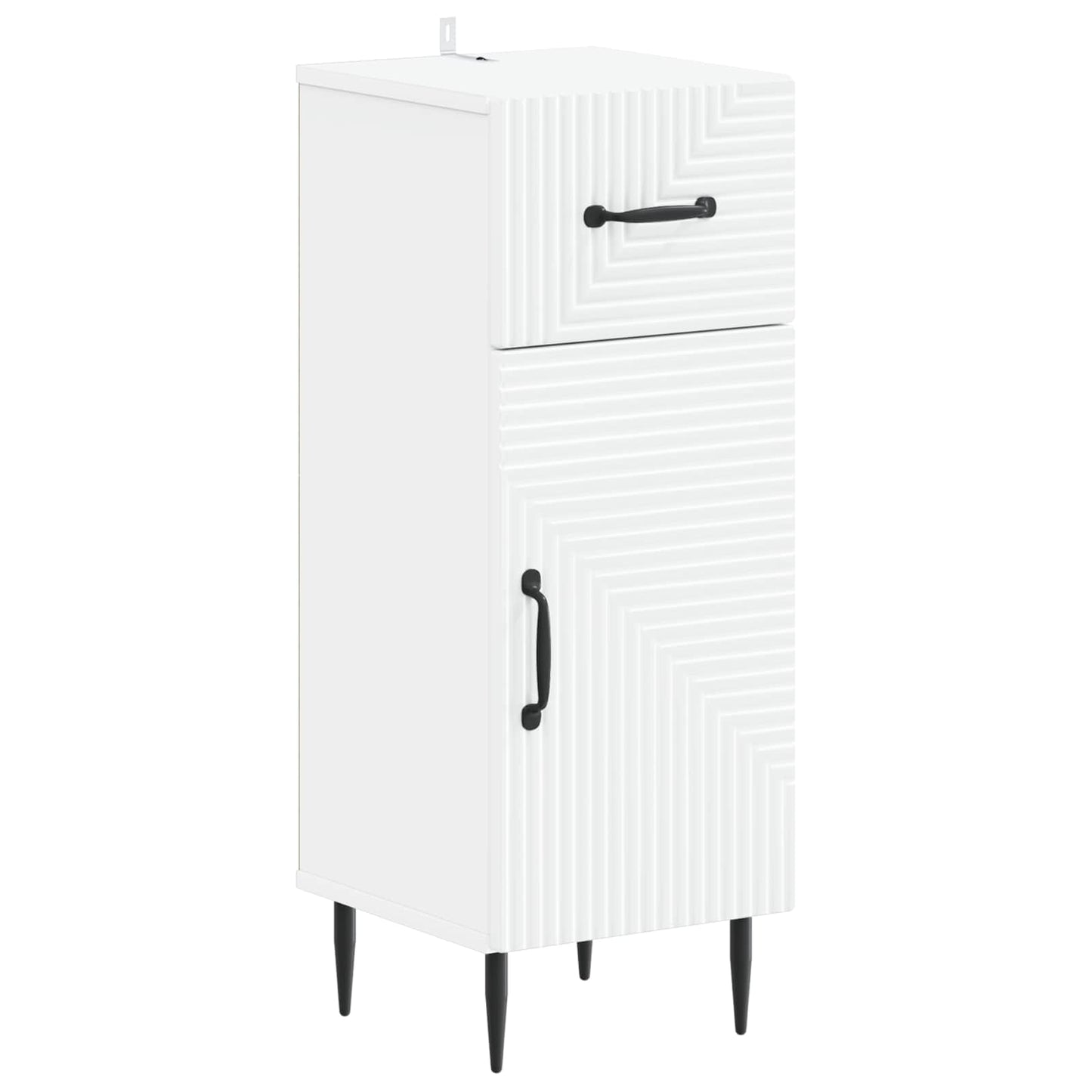 Bathroom Storage Cainet HAARLEM White 30 x 31 x 80 cm
