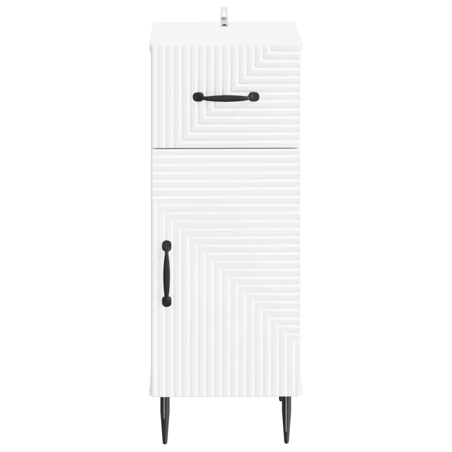 Bathroom Storage Cainet HAARLEM White 30 x 31 x 80 cm
