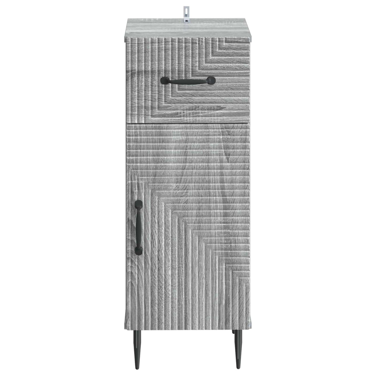 Bathroom Storage Cainet HAARLEM Grey Sonoma 30 x 31 x 80 cm
