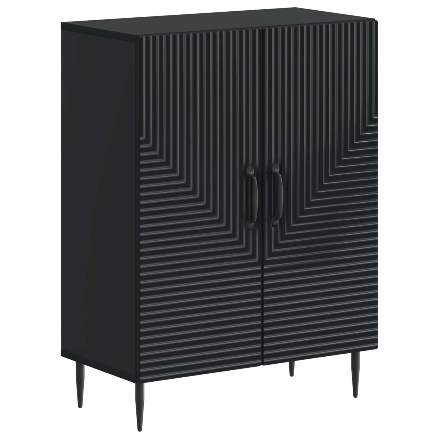 Bathroom Storage Cainet HAARLEM Black 59.5 x 31 x 80 cm