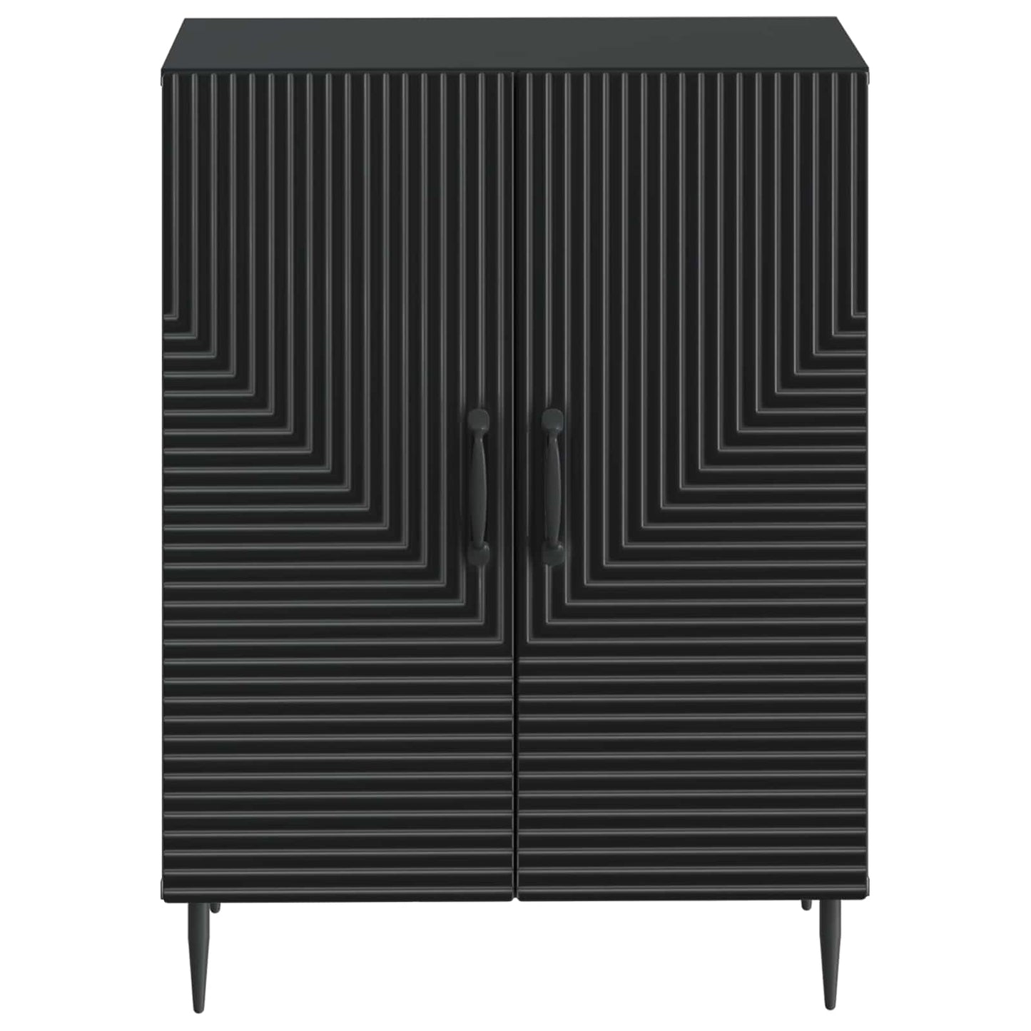 Bathroom Storage Cainet HAARLEM Black 59.5 x 31 x 80 cm
