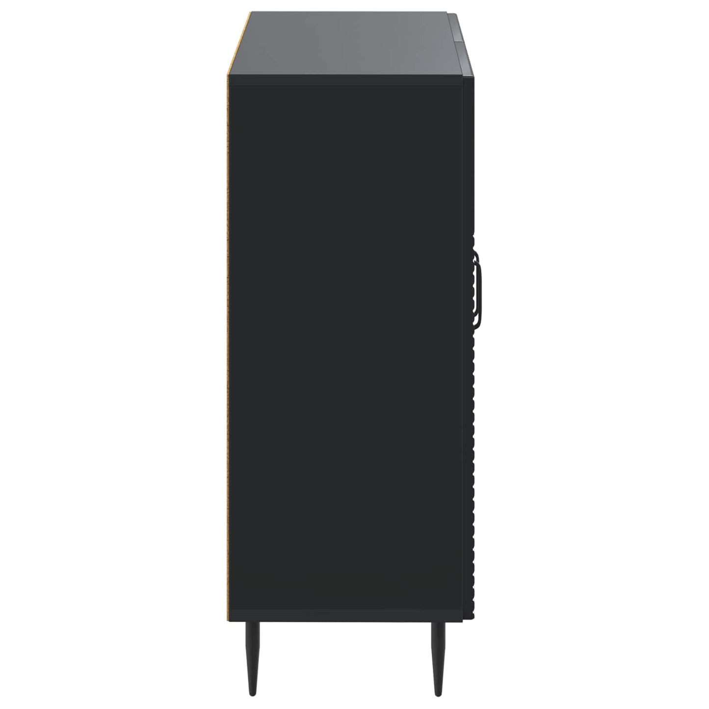 Bathroom Storage Cainet HAARLEM Black 59.5 x 31 x 80 cm