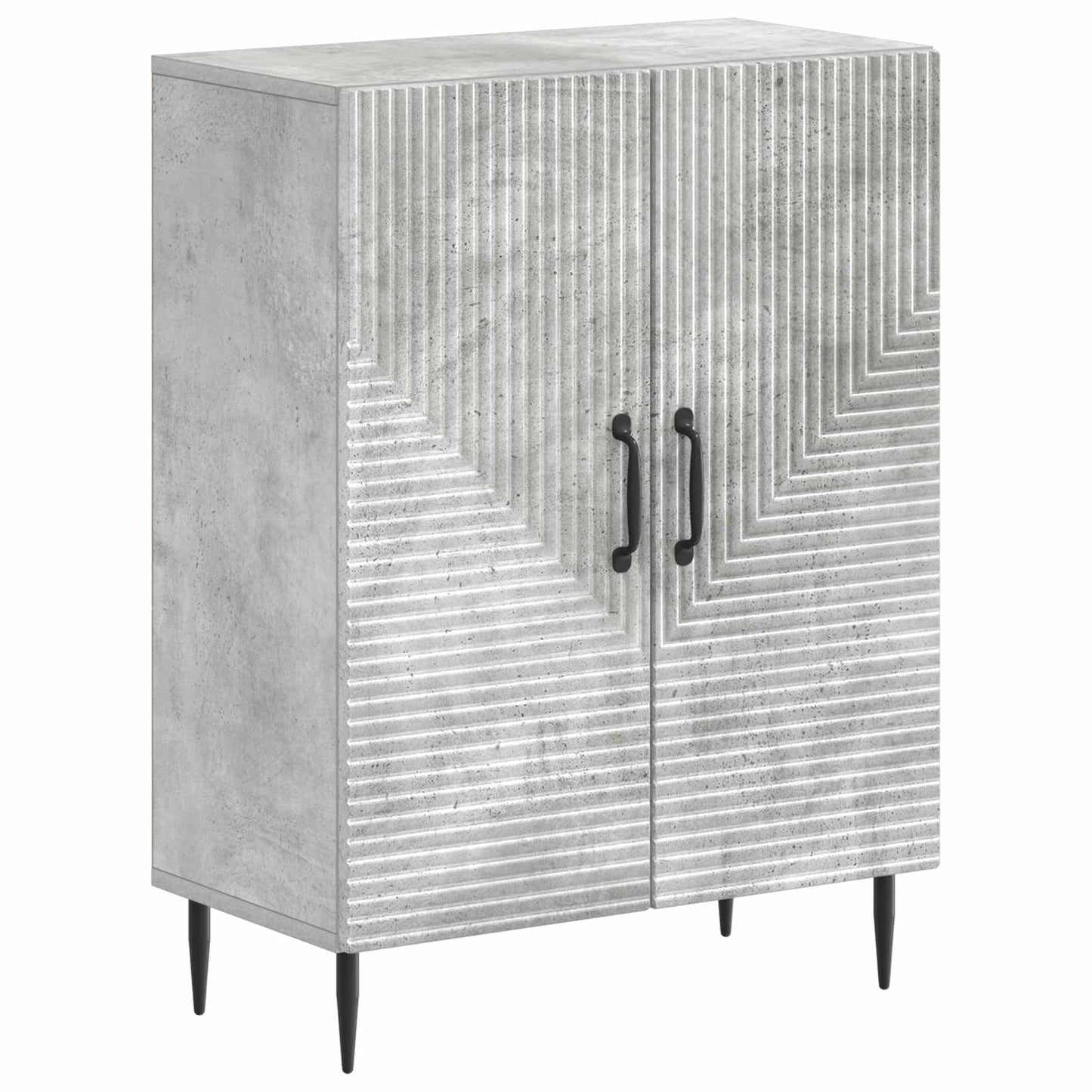 Bathroom Storage Cainet HAARLEM Concrete Grey 59.5 x 31 x 80 cm