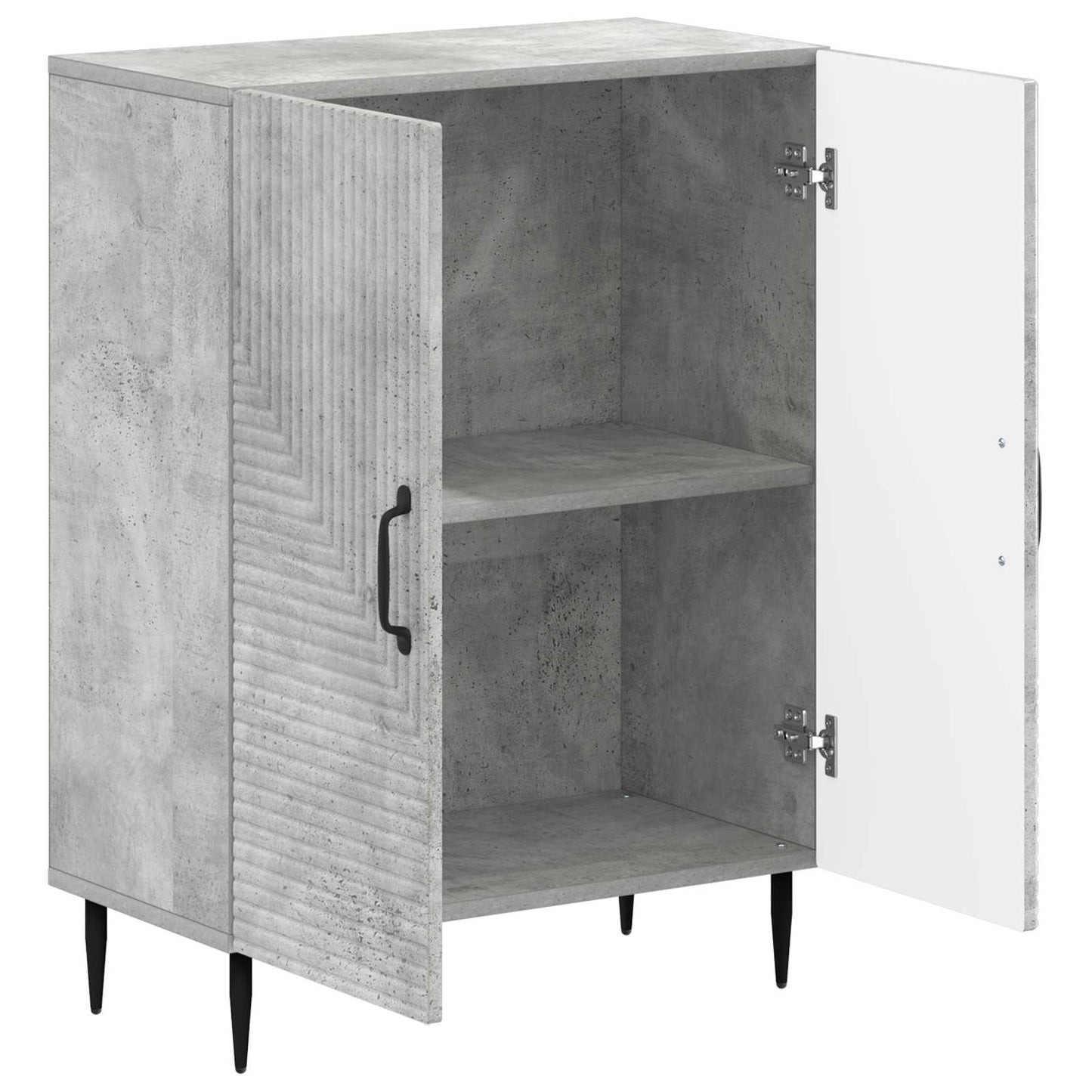 Bathroom Storage Cainet HAARLEM Concrete Grey 59.5 x 31 x 80 cm