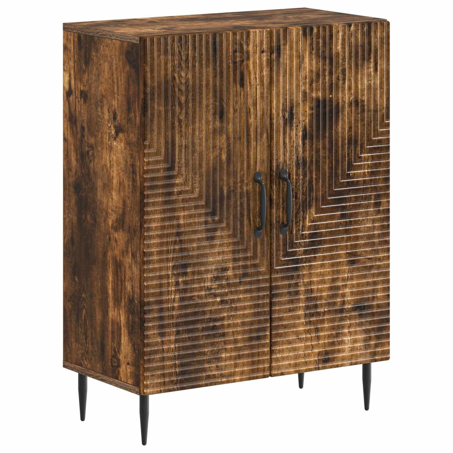 Bathroom Storage Cainet HAARLEM Smoked Oak 59.5 x 31 x 80 cm