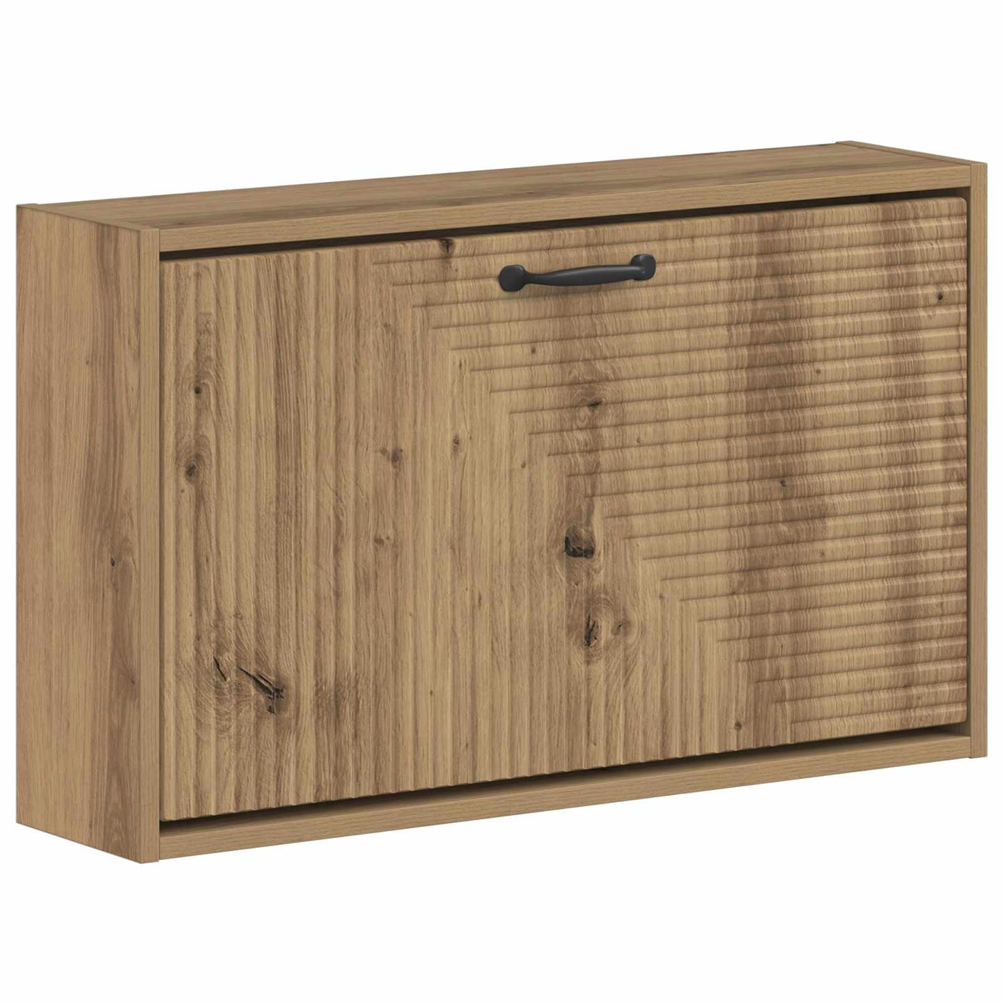 Wall-Mounted Shoe Cabinet HAARLEM 71 x 17 x 43 cm Artisan Oak