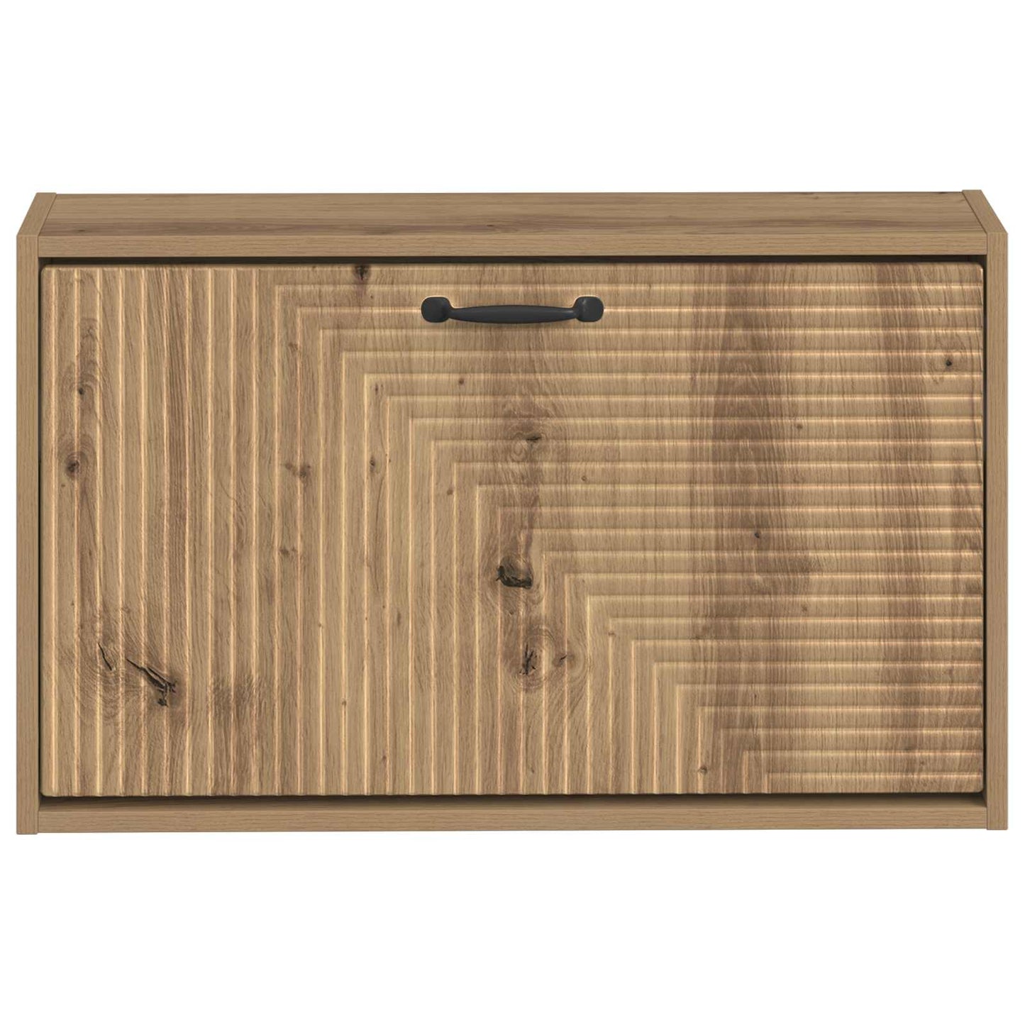 Wall-Mounted Shoe Cabinet HAARLEM 71 x 17 x 43 cm Artisan Oak