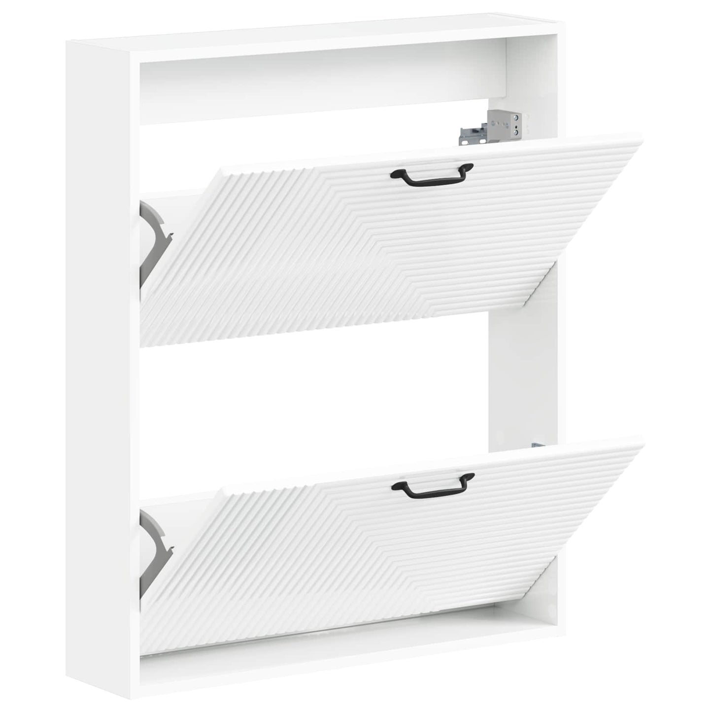 Wall-Mounted Shoe Cabinet HAARLEM 71 x 17 x 86 cm
