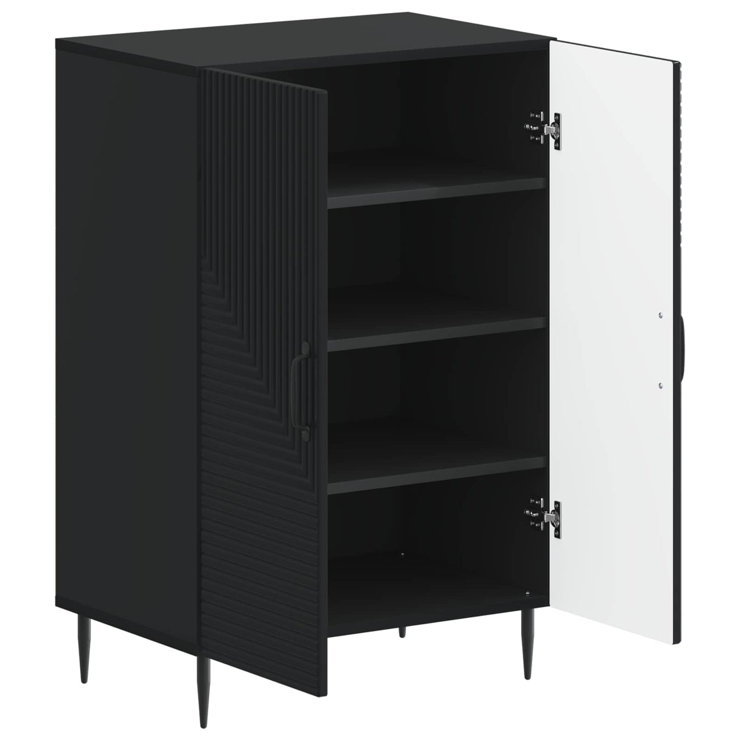 Shoe Cabinet HAARLEM 59.5 x 39.5 x 89.5 cm Engineered Wood