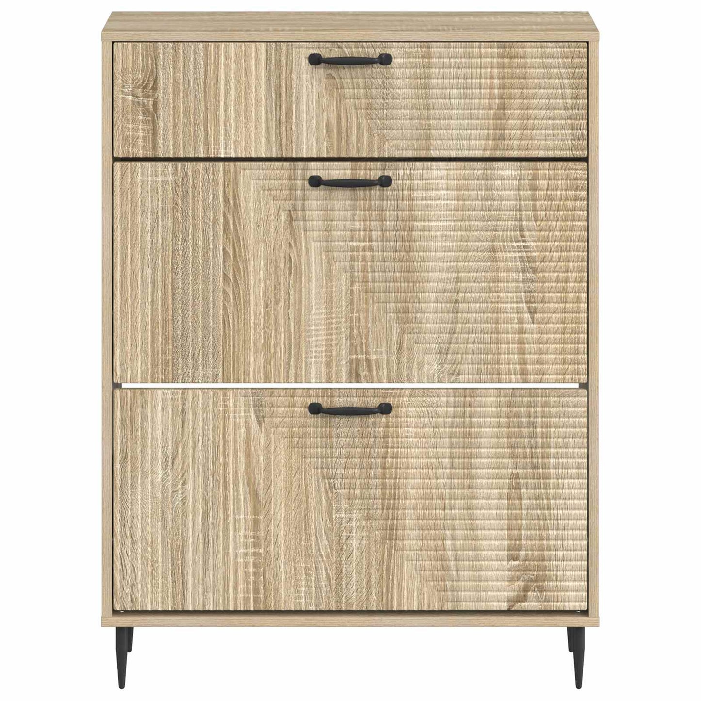Shoe Cabinet HAARLEM 78 x 24 x 103 cm Engineered Wood