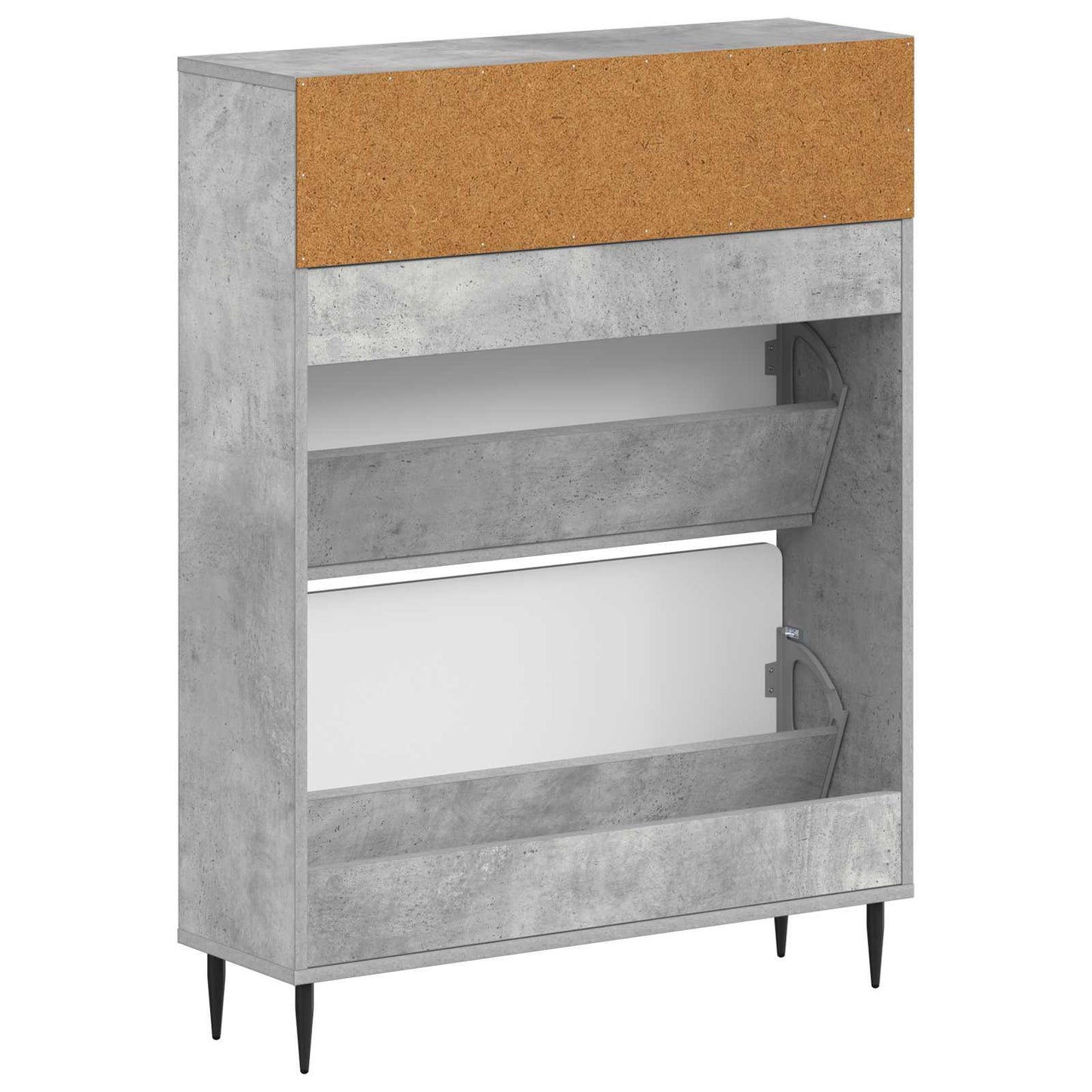 Shoe Cabinet HAARLEM 78 x 24 x 103 cm Engineered Wood