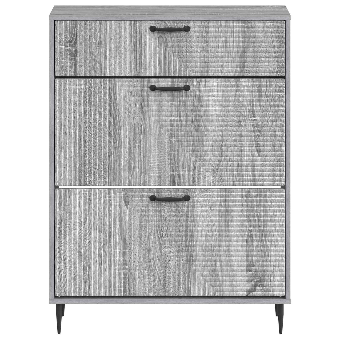 Shoe Cabinet HAARLEM 78 x 24 x 103 cm Engineered Wood