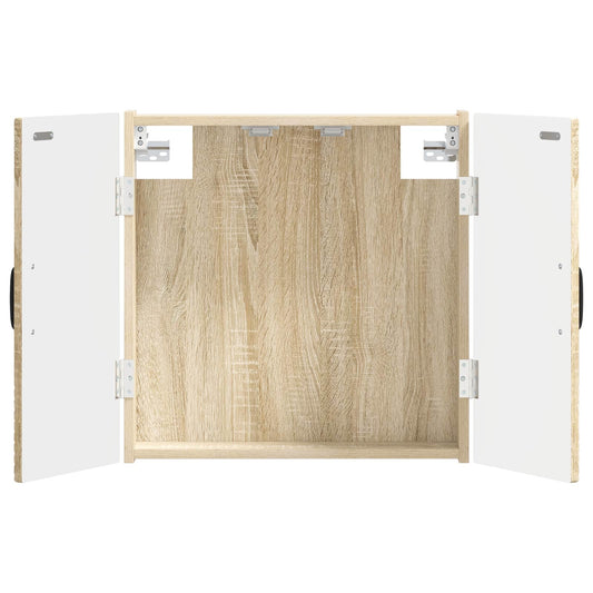 Dartboard Cabinet HAARLEM Sonoma Oak 52.5 x 10.5 x 53.5 cm