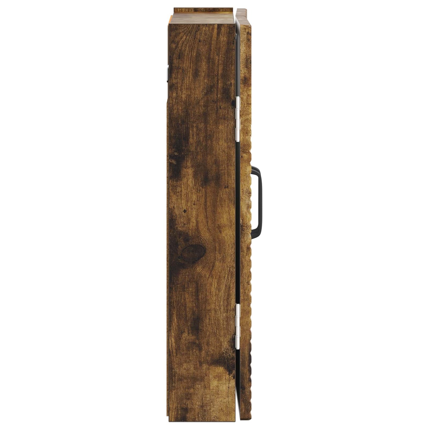Dartboard Cabinet HAARLEM Smoked Oak 52.5 x 10.5 x 53.5 cm
