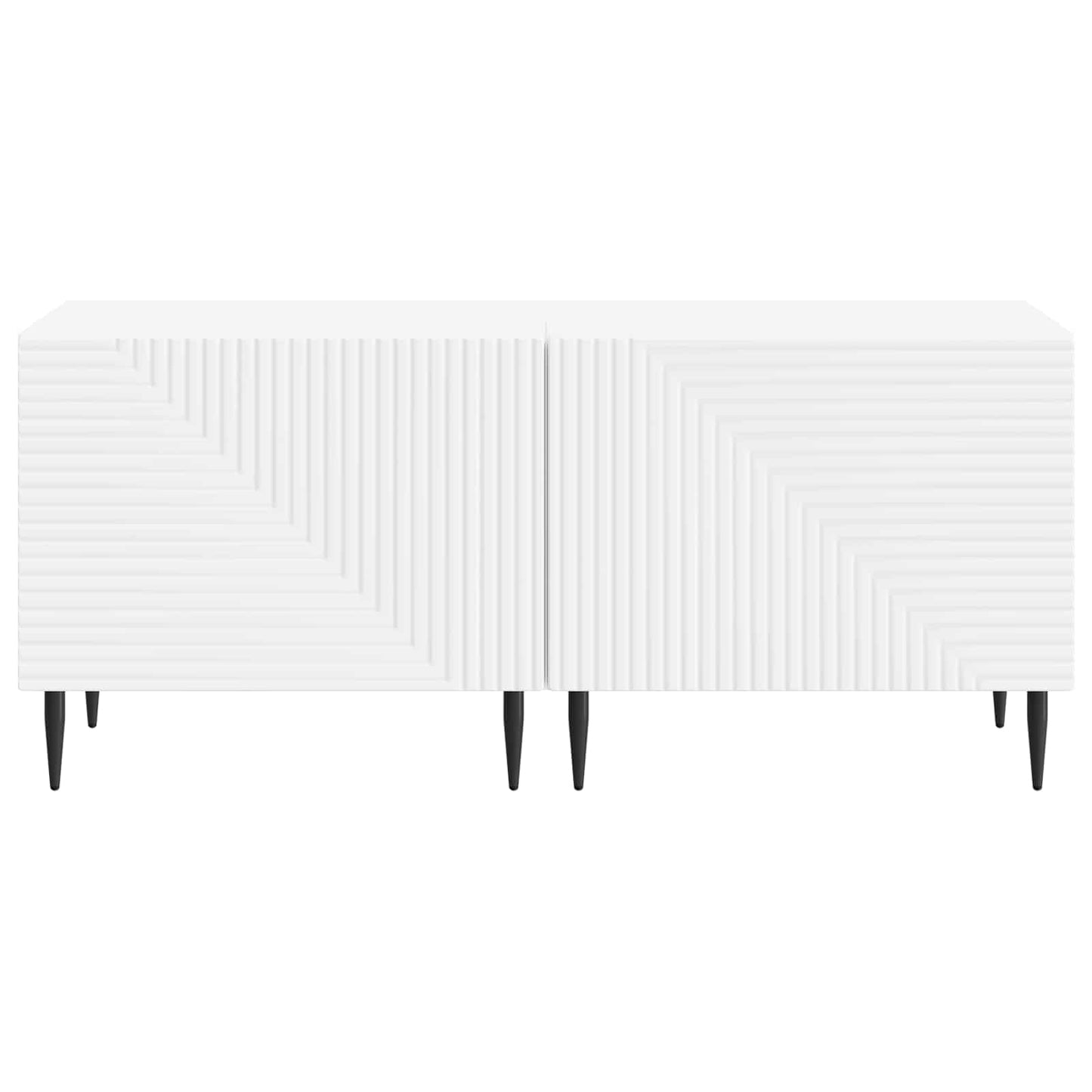 TV Cabinet White Engineered Wood