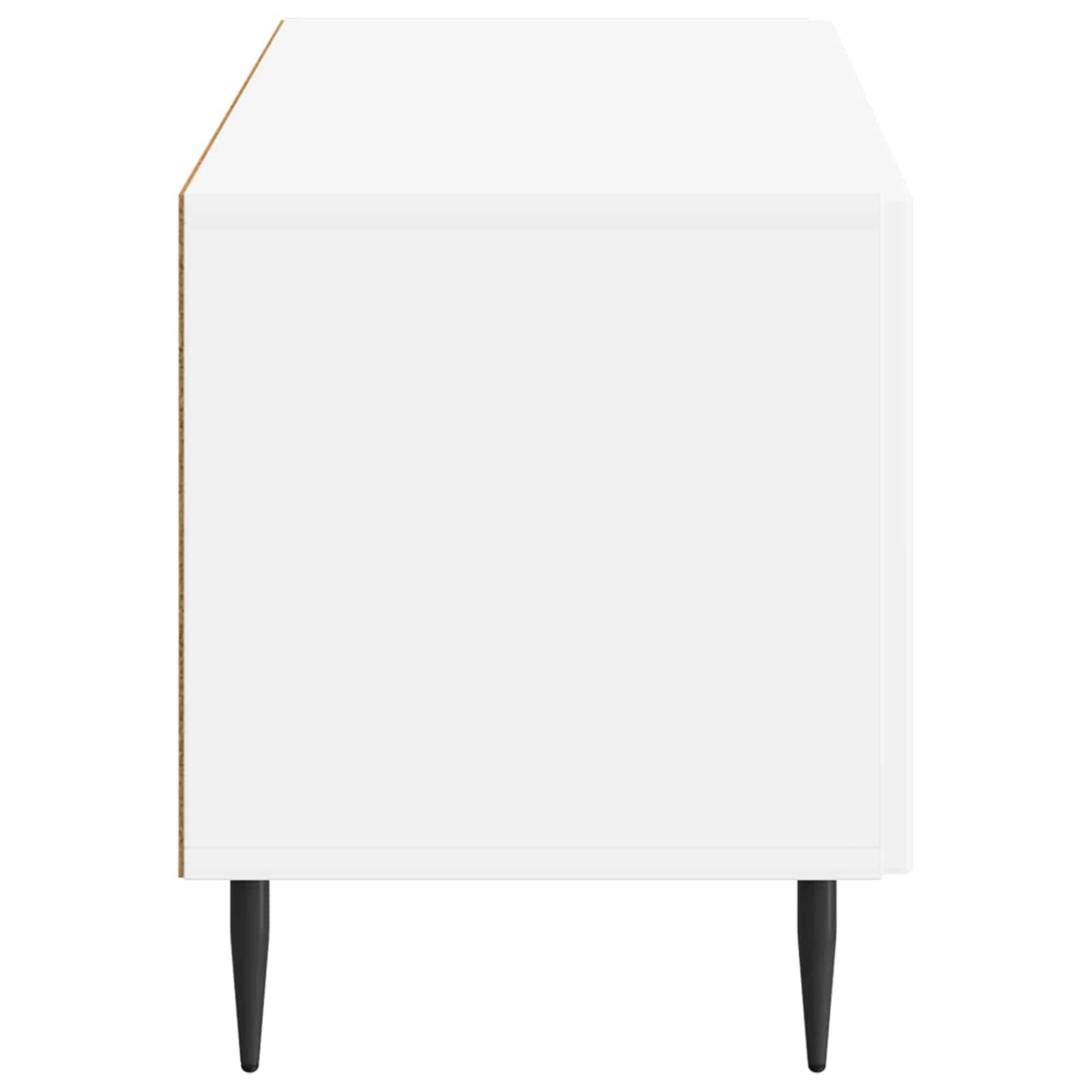 TV Cabinet White Engineered Wood