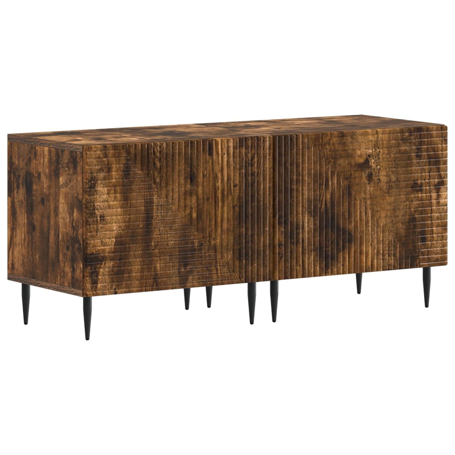 TV Cabinet Smoked Oak Engineered Wood