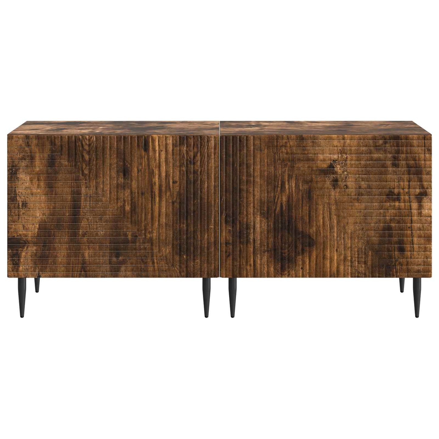 TV Cabinet Smoked Oak Engineered Wood