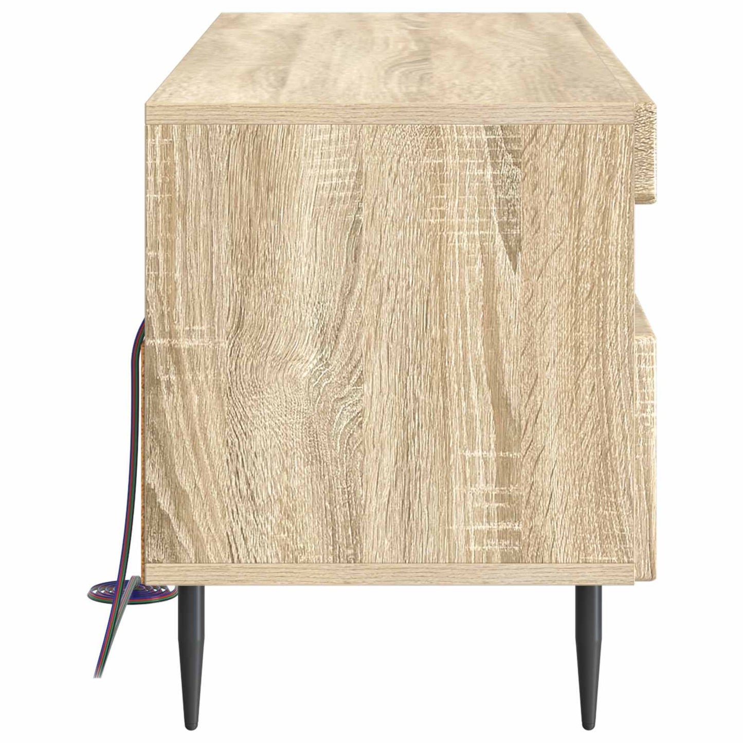 LED TV Cabinet Sonoma Oak Engineered Wood