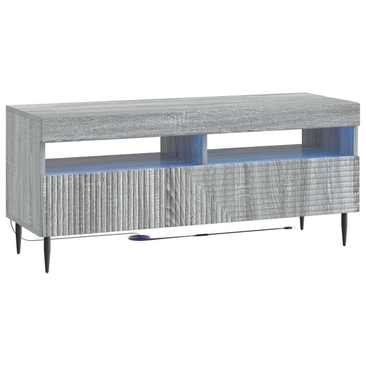 LED TV Cabinet Grey Sonoma Engineered Wood