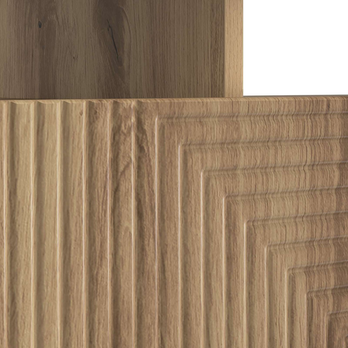 LED TV Cabinet Artisan Oak Engineered Wood