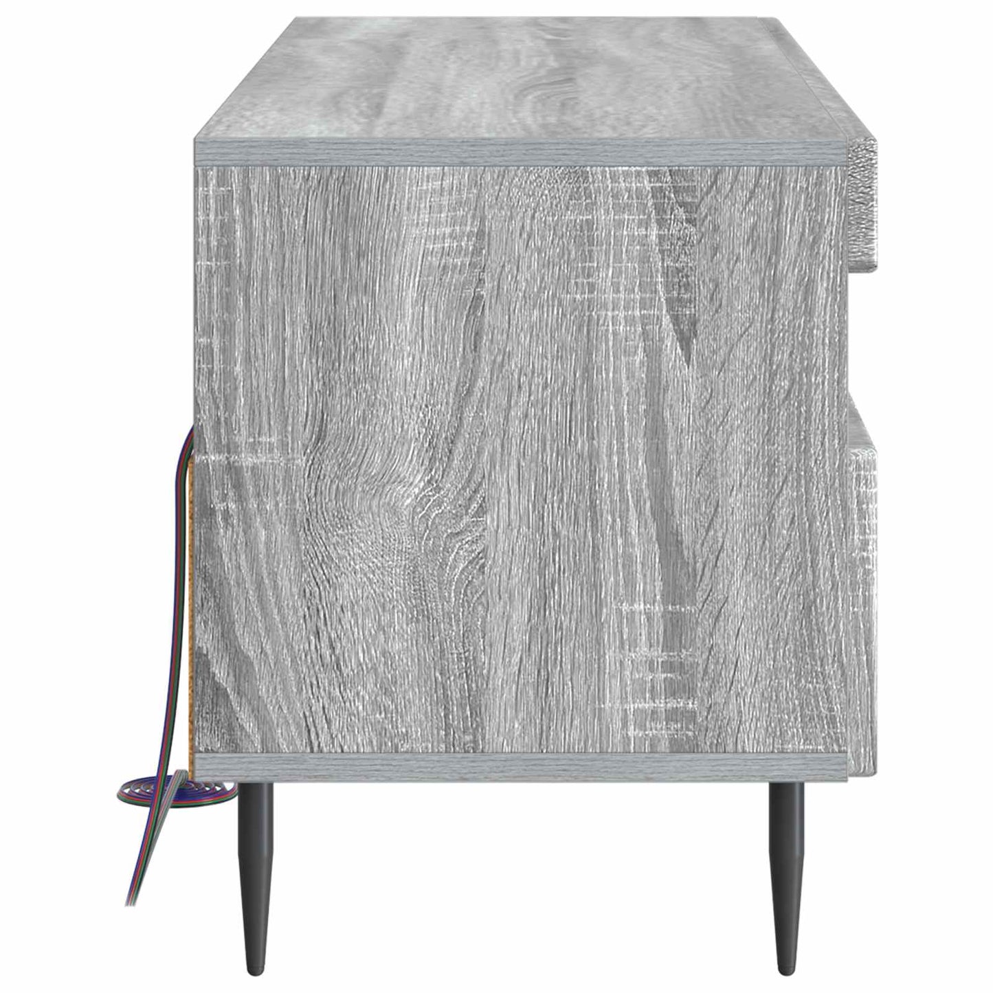 LED TV Cabinet Grey Sonoma Engineered Wood