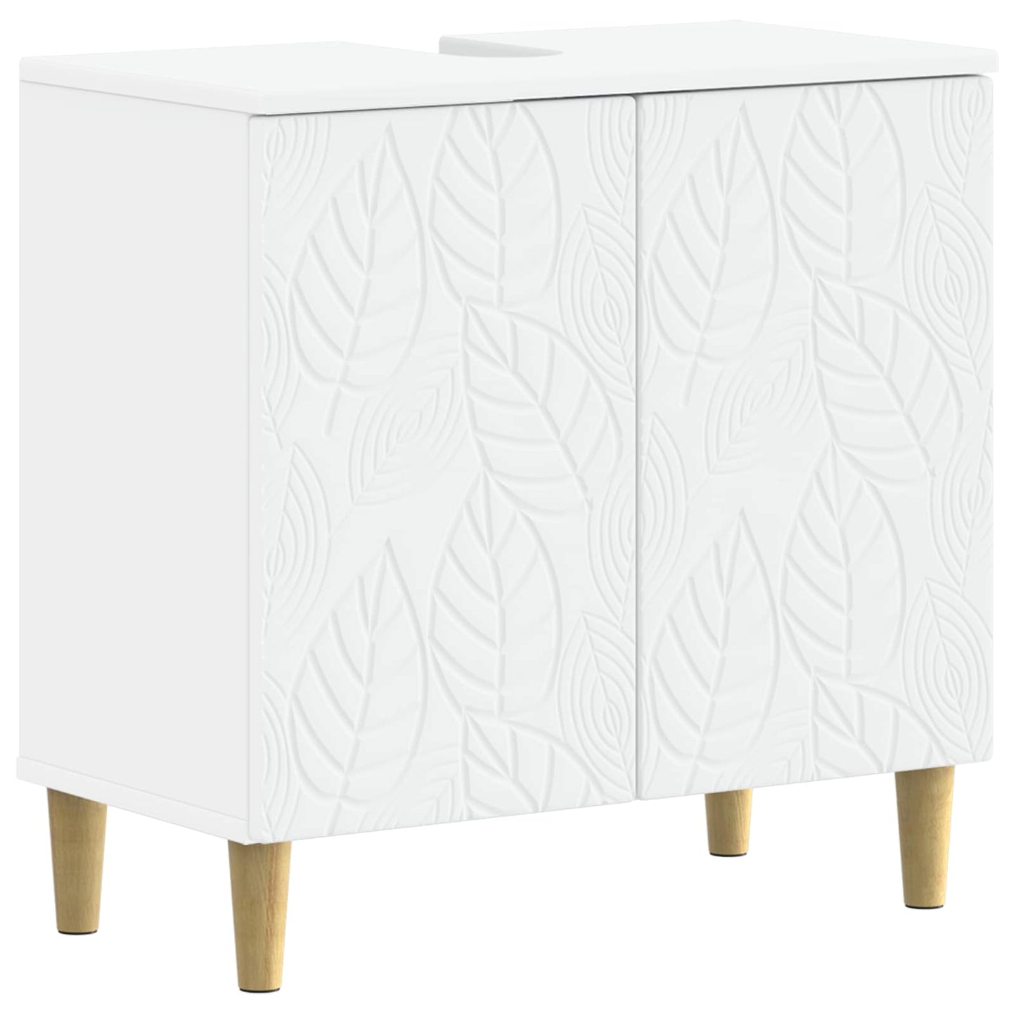 Bathroom Sink Cabinet DELFT White 59.5 x 31.5x 59 cm