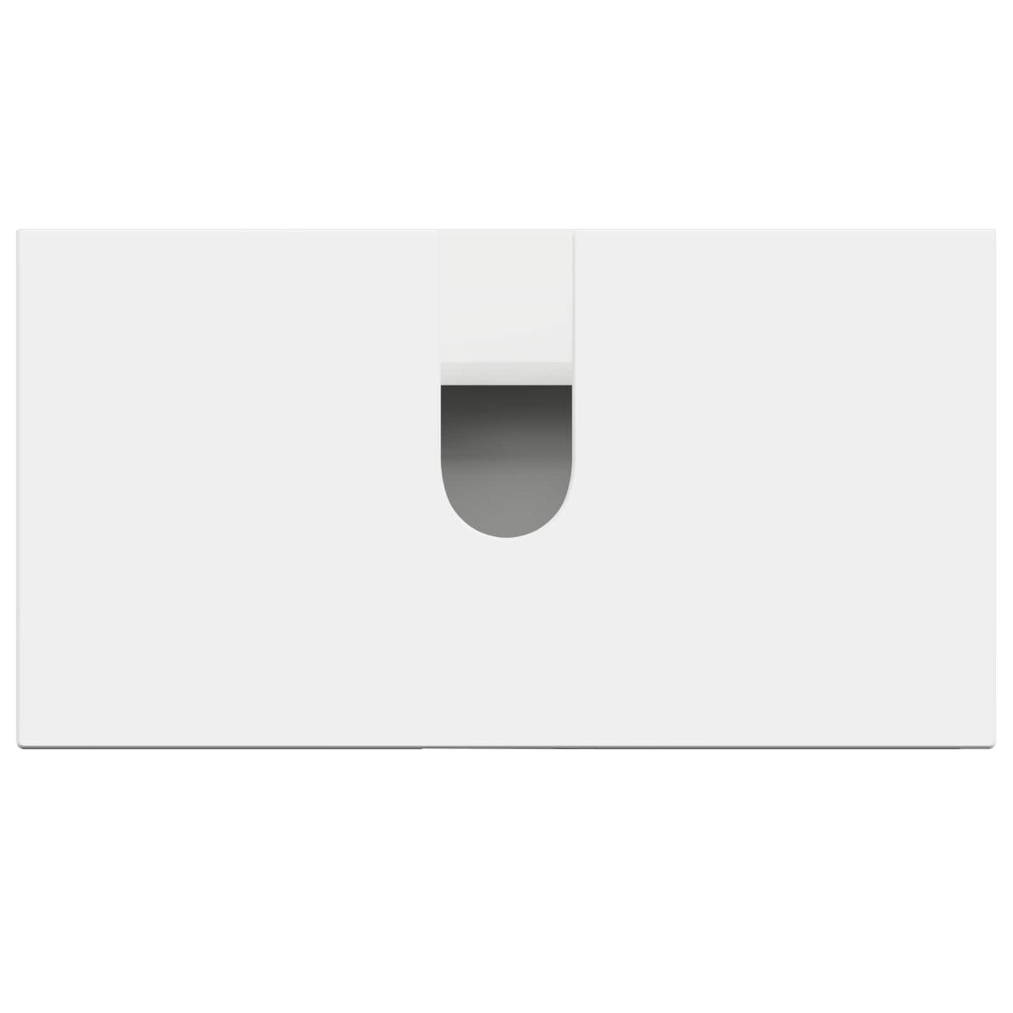 Bathroom Sink Cabinet DELFT High Gloss White 59.5 x 31.5x 59 cm