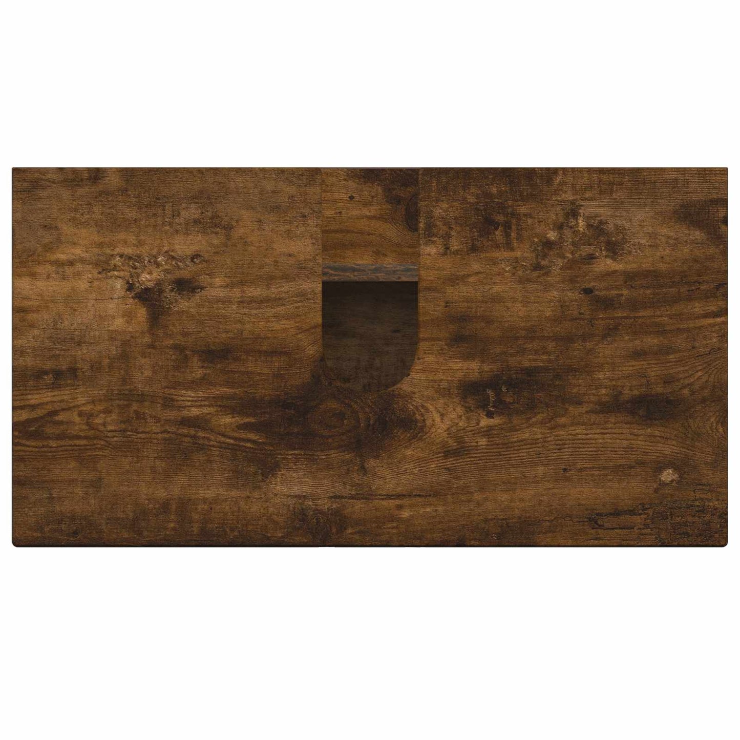 Bathroom Sink Cabinet DELFT Smoked Oak 59.5 x 31.5x 59 cm