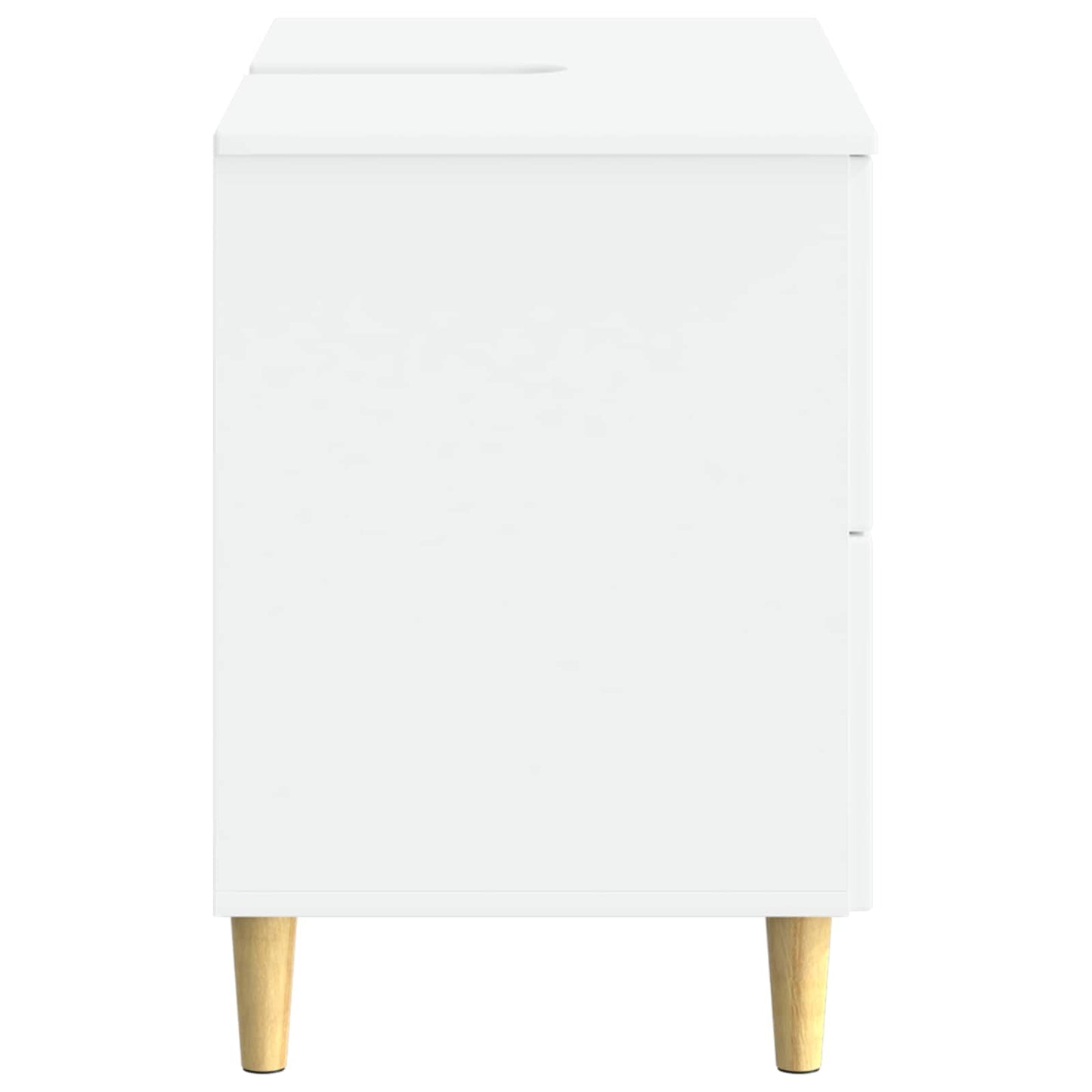 Bathroom Sink Cabinet DELFT White 82 x 41x 59 cm