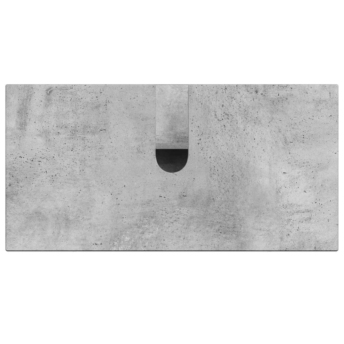 Bathroom Sink Cabinet DELFT Concrete Grey 82 x 41x 59 cm