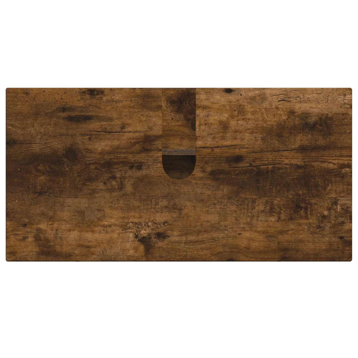 Bathroom Sink Cabinet DELFT Smoked Oak 82 x 41x 59 cm