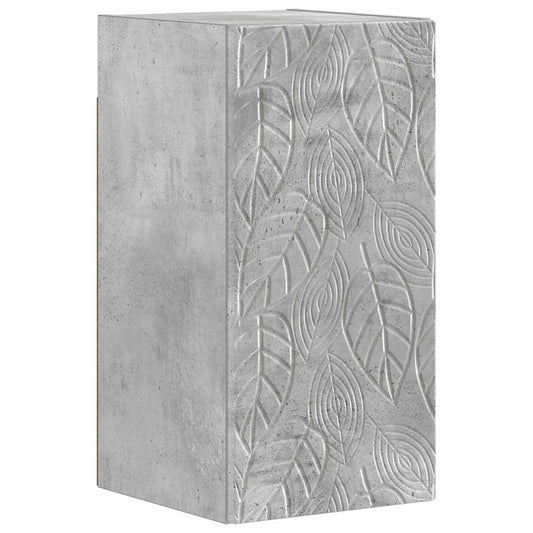 Bathroom Wall Cabinet DELFT Concrete Grey 30 x 31 x 59 cm